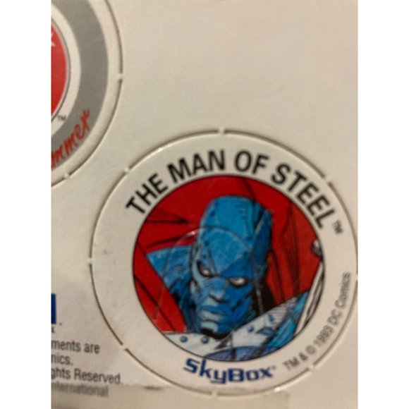 1993 SkyBox DC Comics Skycaps Superman 6" X 5" Promotional Panel - Picture 7 of 8